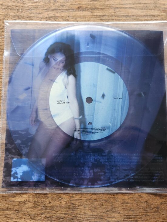 Charlie Other - Charli XCX Party 4 U RSD Clear 7” Vinyl Brand New Limited 7500